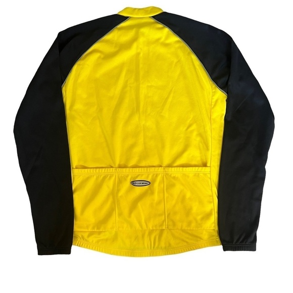 Louis Garneau Cycling Jersey Long Sleeve Size Medium - Picture 3 of 4